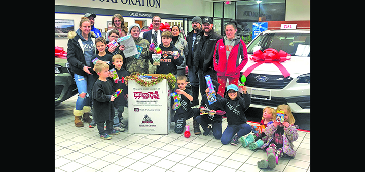 Club Duel donates to Toys For Tots